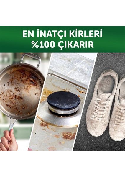 Krem Yüzey Temizleyici Amonyaklı Yağ ve Kireç Sökücü Leke Çıkarıcı 1500 ml X3