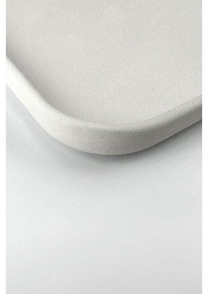 Kare Tabak - Seramik Bisküvi 14 cm