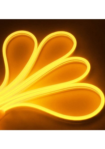 Neon LED Tak Çalıştır - Neon Şerit LED Esnek Silikonlu Aydınlatma Tak Çalıştır Esnek Şerit Neon