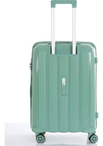 V305 Orta Boy Polipropilen Tekerlekli Valiz Bavul Seyahat Tatil Kırılmaz Süper Esnek modelleri