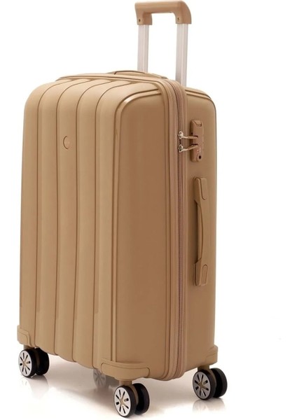 V305 Büyük Boy Polipropilen Tekerlekli Valiz Bavul Seyahat Tatil Kırılmaz Süper Esnek fiyatları