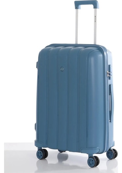 V305 Orta Boy Polipropilen Tekerlekli Valiz Bavul Seyahat Tatil Kırılmaz Süper Esnek fiyatları