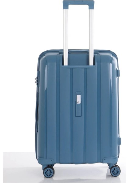 V305 Orta Boy Polipropilen Tekerlekli Valiz Bavul Seyahat Tatil Kırılmaz Süper Esnek modelleri