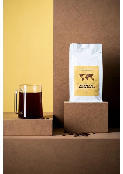Honduras Kahve San Marcos Yöresel Filtre Kahve Arabica 250 gr fırsatları