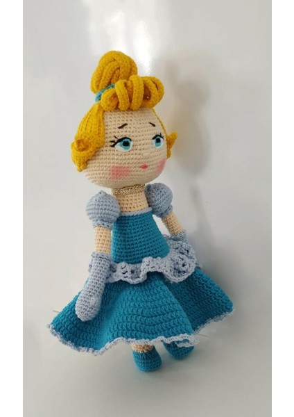 Hanım Bebek Amigurumi Organik Oyuncak