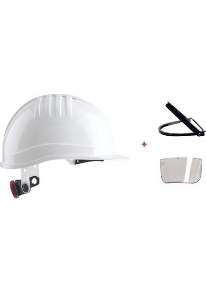 Beyaz Barete Monte Yüz Siperlik Koruma Bbu SC3000R + Essafe 1251-1220