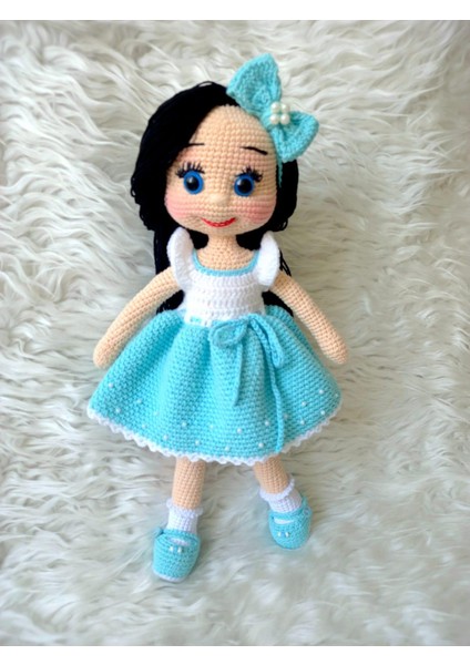 Mavi Busem Bebek Amigurumi Organik Oyuncak fiyatları