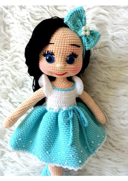 Mavi Busem Bebek Amigurumi Organik Oyuncak modelleri