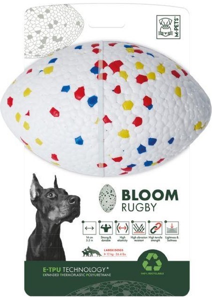 Bloom Rugby Köpek Oyun Topu