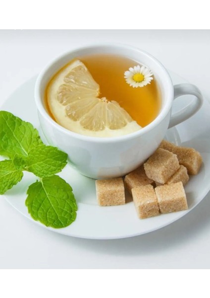 Tanlababa Sargılı Nane Limon Çayı 100GR ve Sargılı Atom Çayı 100GR 2'li Paket Çay Doğal Bitkisel Küp Çay Nanelimonatom