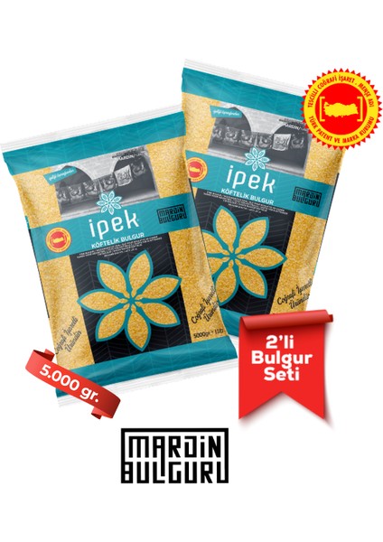 Bulgur Köftelik Bulgur 5 kg x 2 Adet