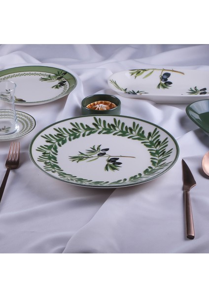 Olive 6 Kişilik 32 Parça Kahvaltı Takımı
