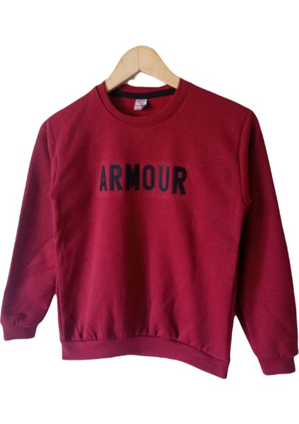 Içi Polarlı 2 Iplik Silikon Baskılı Çocuk Sweatshirt modelleri