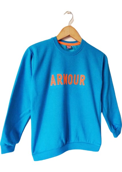 Içi Polarlı 2 Iplik Silikon Baskılı Çocuk Sweatshirt fiyatları