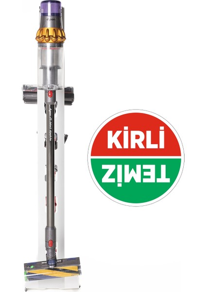 Bosch Uyumlu Dikey Süpürge Standı 3 Farklı Renk (BEYAZ) Bosch Süpürge Modellere Uyumlu