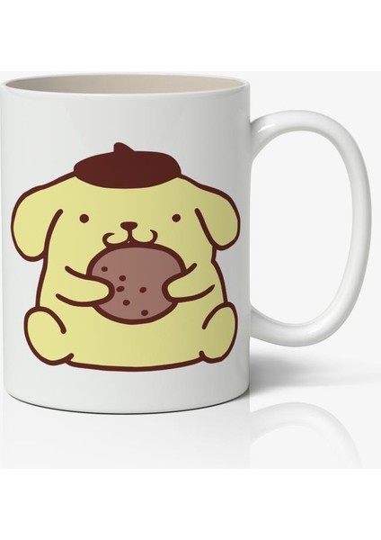 Sevimli Köpek Tasarımlı Kupa Bardak Baskılı Kahve Kupa Bardak