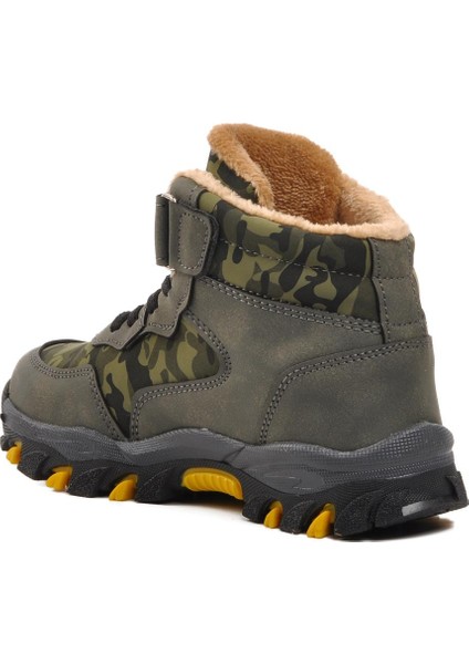 Leo-F Haki İçi Kürklü Çocuk Outdoor Bot