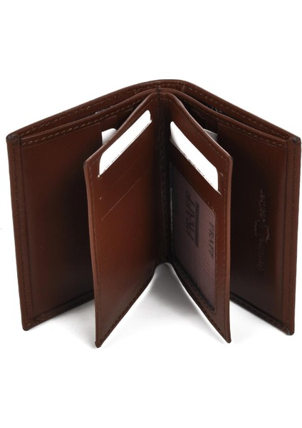 8027 Kahve Hakiki Deri Erkek Cüzdan modelleri