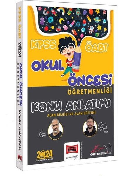 2024 ÖABT Okul Öncesi Öğretmenliği Konu Anlatımı Alan Bilgisi ve Alan Eğitimi