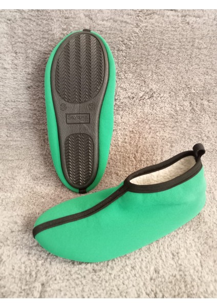 Kışlık Nefes Alabilen Içi Kürklü Ev Botu/patiği