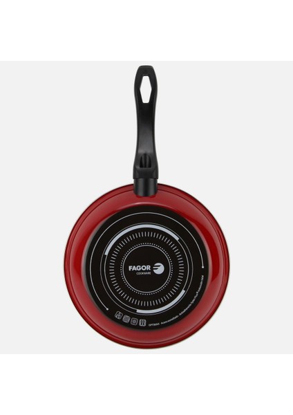 Optimax 28 cm Kırmızı Kızartma Tavası modelleri