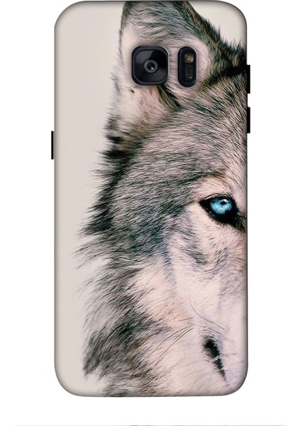 Samsung Galaxy S7 Edge Kılıf Baskılı Desenli Silikon+Ekran Koruyucu+Kablo Kryc- Kurt