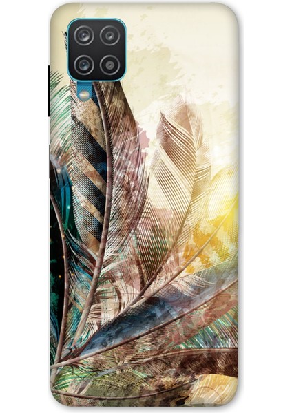 Samsung Galaxy M32 Kılıf Baskılı Desenli Silikon+Ekran Koruyucu+Kablo Kryc- Renklituyler