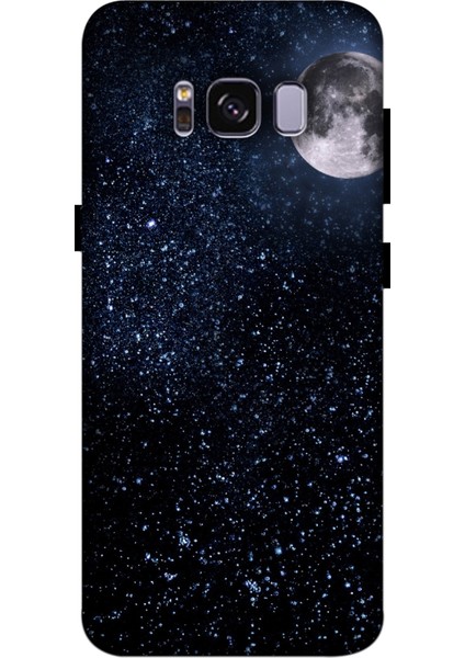 Samsung Galaxy S8 Kılıf Baskılı Desenli Silikon+Ekran Koruyucu+Kablo Kryc- Efsunlugece