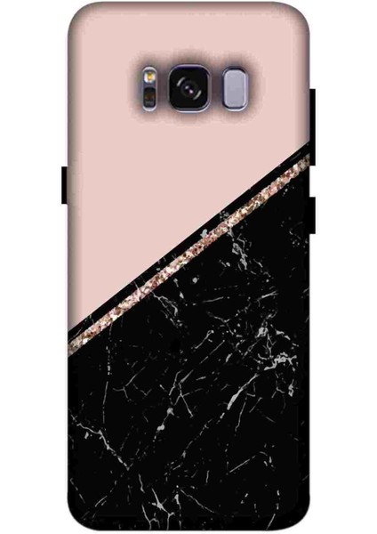 Samsung Galaxy S8 Kılıf Baskılı Desenli Silikon+Ekran Koruyucu+Kablo Kryc- MERMER023