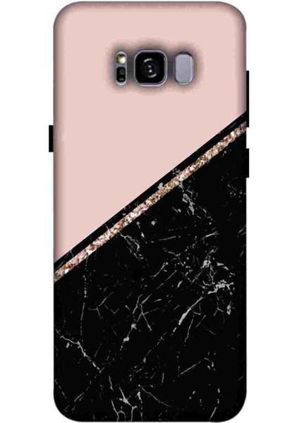 Samsung Galaxy S8 Plus Kılıf Baskılı Desenli Silikon+Ekran Koruyucu+Kablo Kryc- MERMER023