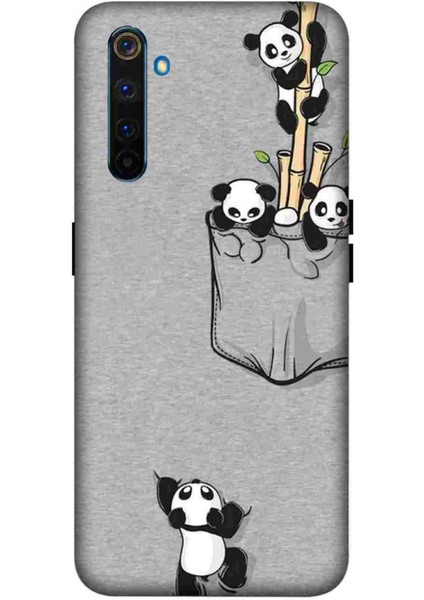Oppo Realme 6 Pro Kılıf Baskılı Desenli Silikon+Ekran Koruyucu+Kablo Kryc- 3299