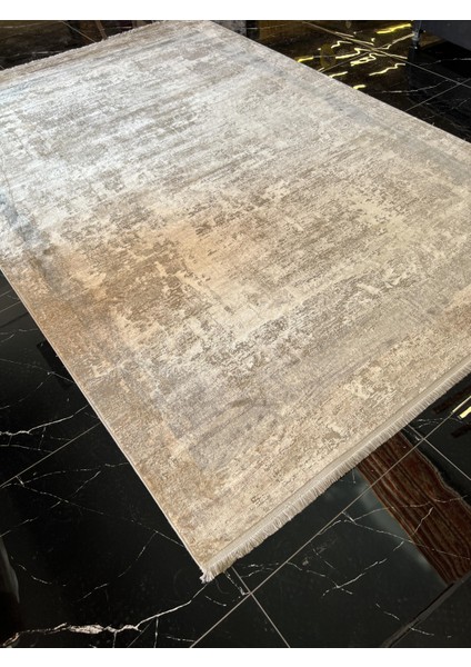 Doku 1233 Vizon Gri Modern Salon Halısı