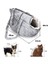 Beyaz 42X32X26 cm Yumuşak Peluş Kedi Çanta Kedi Sırt Çantası Panier Çanta Kediler Için Seyahat Peluş Kediler Çanta Pet Köpek Sırt Çantası Taşıyıcı Yatak Yavru Kedi Aksesuarları (Yurt Dışından) 2