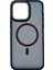 Apple iPhone 15 Pro Max Uyumlu Metal Çerçeveli Skın Frıendly Magsafe Seri Arka Koruma Kılıf 1