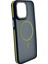 Apple iPhone 15 Pro Max Uyumlu Metal Çerçeveli Skın Frıendly Magsafe Seri Arka Koruma Kılıf 2