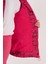 Yakası Suni Kürklü Yazı Baskılı Çıkarılabilir Kapüşonlu Peluş Astarlı Kışlık Mont Kız Çocuk Mont 5761984 4