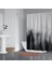Banyo Duş Perdesi Sisli Orman Desen Dijital Baskılı Banyo Perdesi, Tek Kanat C HALKALI-180X200 cm 4