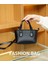 Deri Kadın Çanta Çanta Yeni Kore Sürümü Birinci Katlı Deri Moda Tote Çanta Kadın Tek Omuz Crossbody Çanta Kova Çanta Gelgit (Yurt Dışından) 4