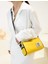 Deri Çanta Kadın 2023 Yeni Moda Crossbody Çanta Gündelik El Çantası Elmas Küçük Kare Çanta Baş Katmanlı Deri Omuz Çantası (Yurt Dışından) 2