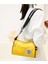 Deri Çanta Kadın 2023 Yeni Moda Crossbody Çanta Gündelik El Çantası Elmas Küçük Kare Çanta Baş Katmanlı Deri Omuz Çantası (Yurt Dışından) 4