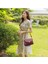 Çanta 2023 Yeni Moda Orta Yaşlı Anne Crossbody Çanta Bayan Vahşi Katı Renk Küçük Kare Çanta Tek Omuz Yumuşak Deri Kadın Çanta (Yurt Dışından) 2