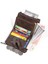 Hırsızlık Yenileme Erkek Deri Cüzdan Wallet Retro Çift Fermuarlı Para Cüzdanı Erkek Cüzdan (Yurt Dışından) 3
