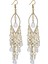 Bohemian Küpe Metal Küpe Içi Boş Küpe Retro Dangle Küpe Boho Hoop Küpe Kadın Kızlar Için (Yurt Dışından) 1