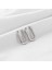 Kadınlar Için 2 Pcs Oval Halka Küpeler - Küçük U-Şekilli Yuvarlak Dikdörtgen Geometrik Kıkırdak Manşet Halka Küpeler Kadınlar Kızlar Için Moda Takı Hediyeleri (Yurt Dışından) 3