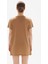 Paloma V Yaka Rahat Kesim Yırtmaç Detaylı Örme T-Shirt 1034 2