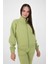 Jophiel Organik Pamuk Dik Yaka Fermuar Detaylı Sweatshirt 3