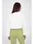 Gabriel Organik Pamuk Bisiklet Yaka Crop Sweatshirt 3