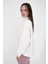 Basic İnce Sweatshirt, Dik Yaka - Vassago 2