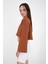 Gabriel Organik Pamuk Bisiklet Yaka Crop Sweatshirt 2