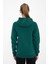 Ela Kapüşonlu 3 Iplik Fermuar Detaylı Loose Fit Örme Sweatshirt 5